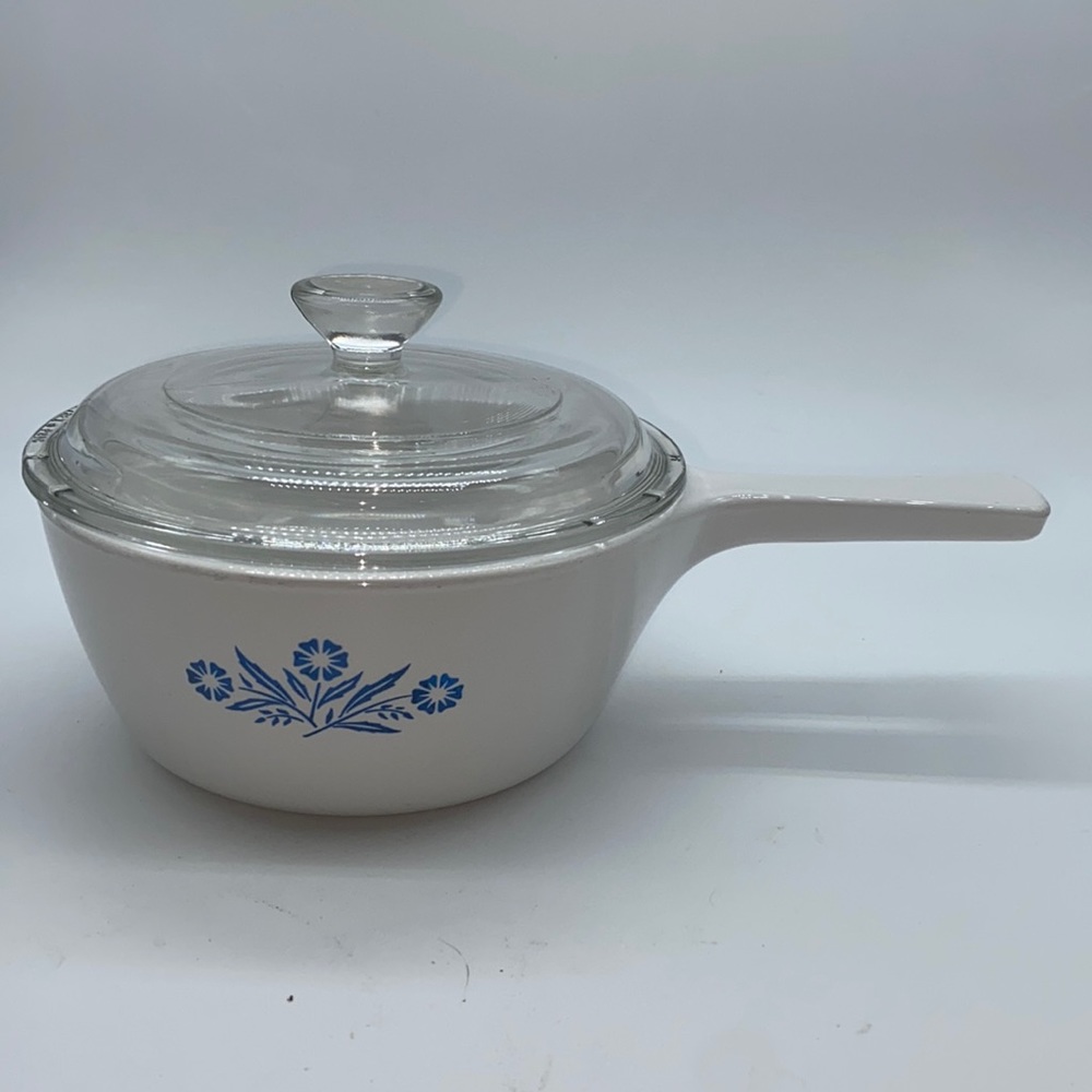 Vintage Corningware Cornflower Blue Menu-ette & Lid